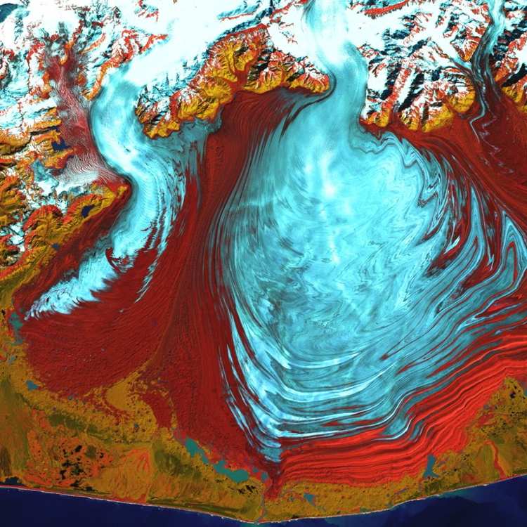 Malaspina Glacier Images Of Earth