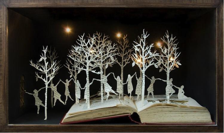 Four Brilliant Book Sculpture Artists And Their Most Mesmerizing Book Art