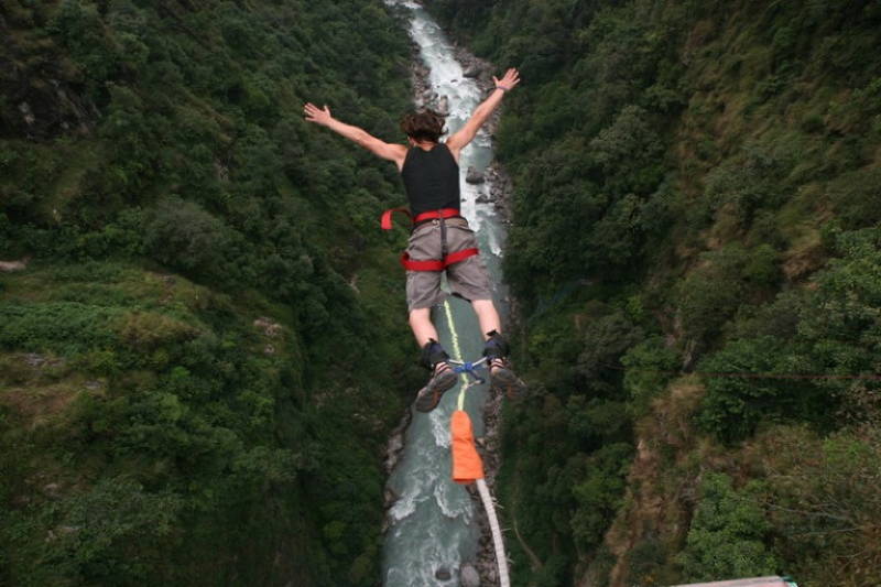 Crocodile Bungee Jumping