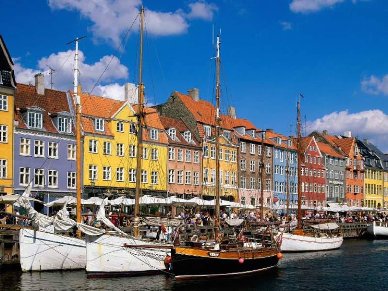 Colorful Cities In The World Nyhavn Photograph