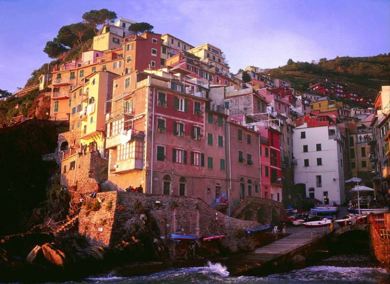 Most Colorful Cities In The World Riomaggiore Italy