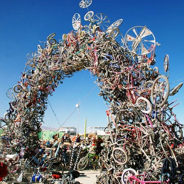 Bikes made best sale from recycled materials