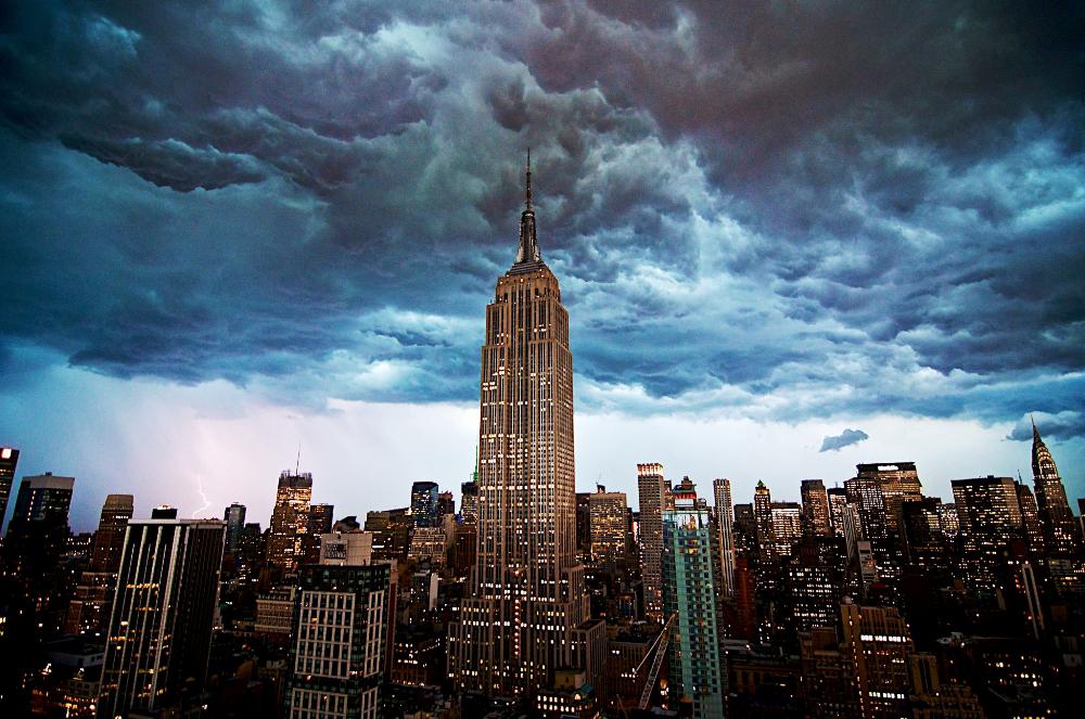 new-york-city-derecho New York City Derecho Photograph