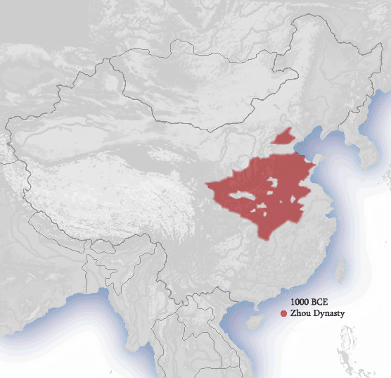 The Evolution Of China's Borders