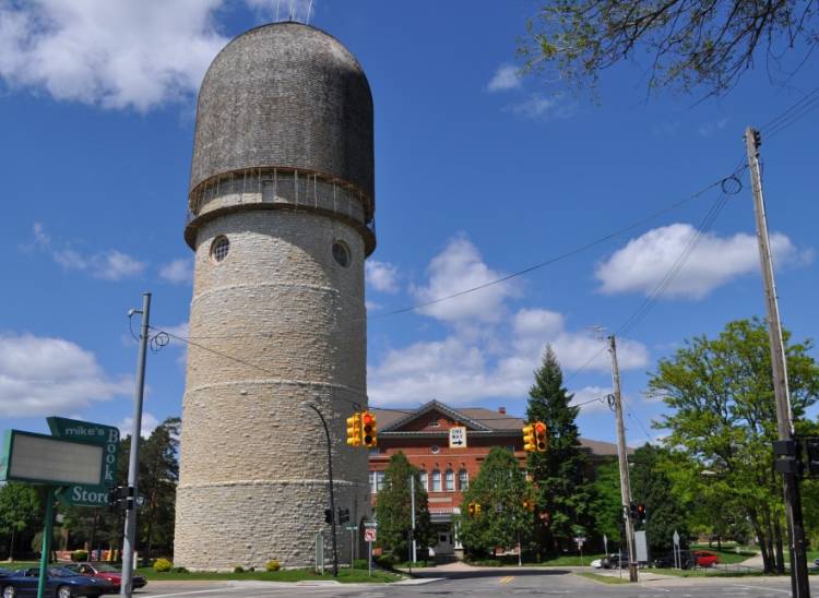 Water Towers In Ypsilanti Michigan