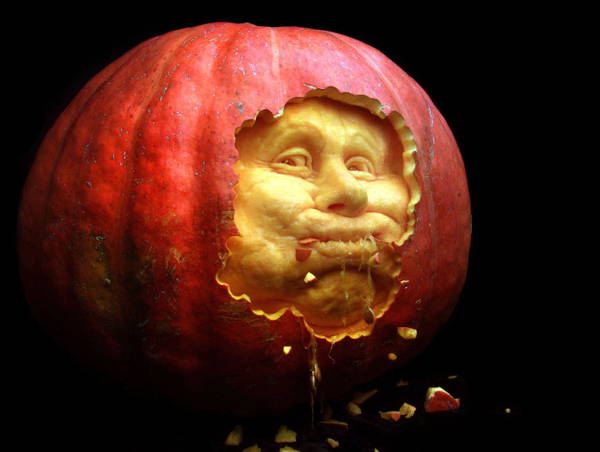 Jack-O-Lantern Stuffed Face