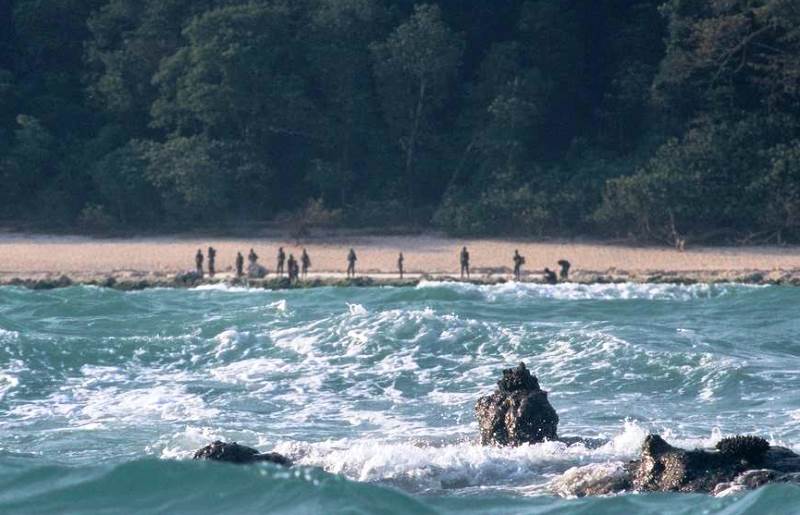 Smallest Island North Sentinel Island