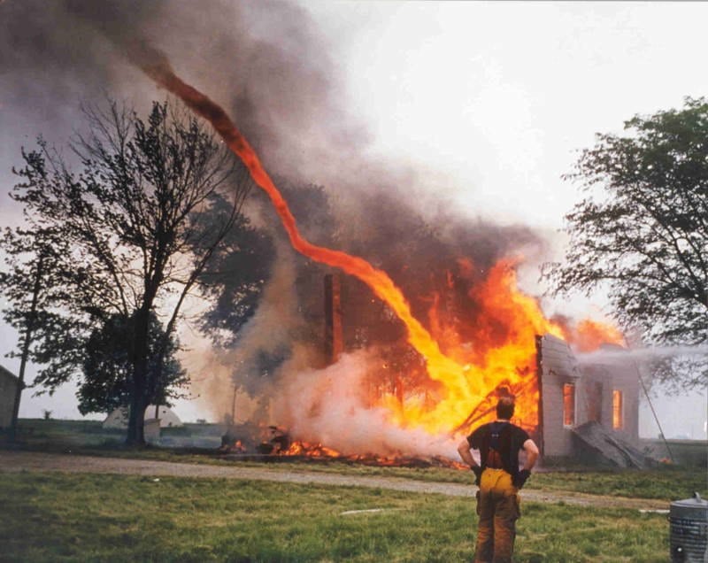 Bizarre Natural Phenomena Fire Whirl