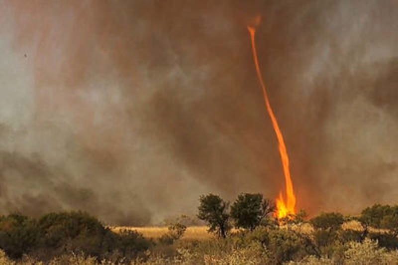 Fire Whirl Tornado