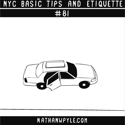 GIF Guide To New York City Exiting Car Doors