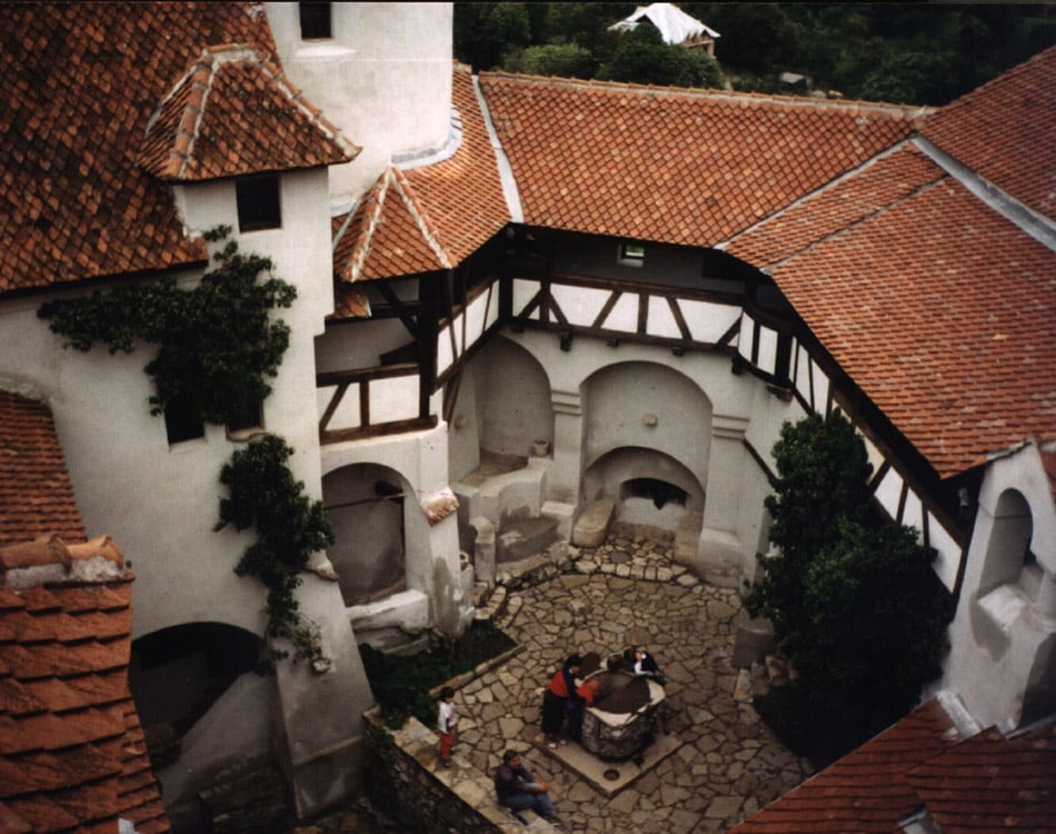 Haunted Castles Bran Courtyard