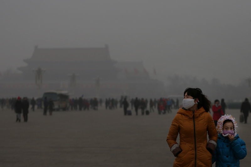 Beijing Smog Photo