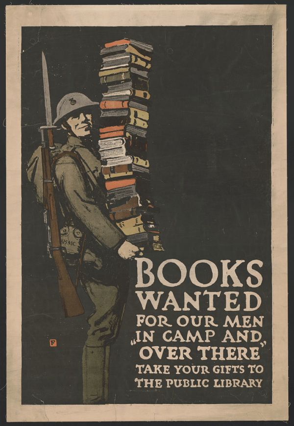 book advertisement poster