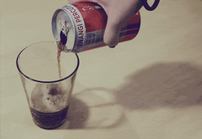 Pouring Coke Cinemagraph