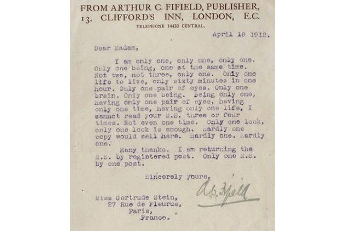 Rejection Letters