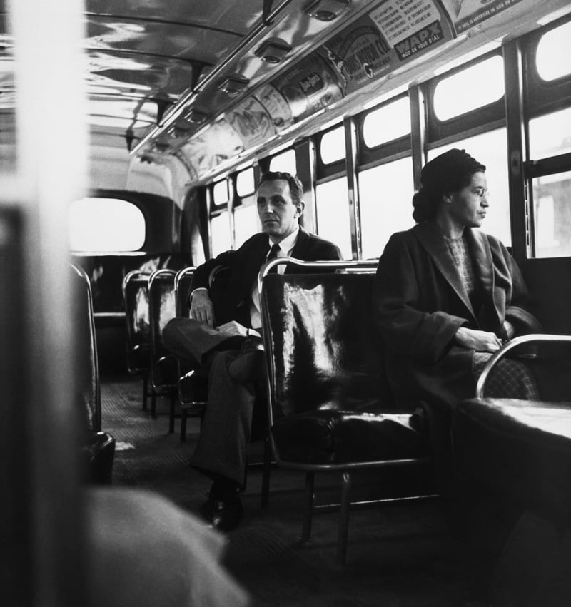 One-Person Protests Rosa Parks Integration