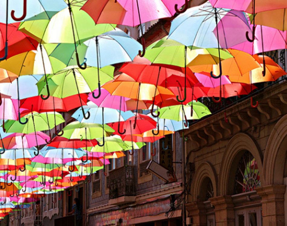 Portugal Umbrellas