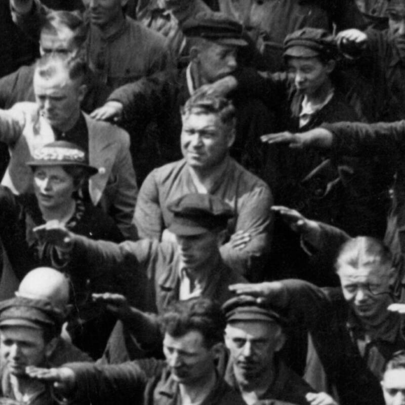 Possibly August Landmesser Crossing His Arms