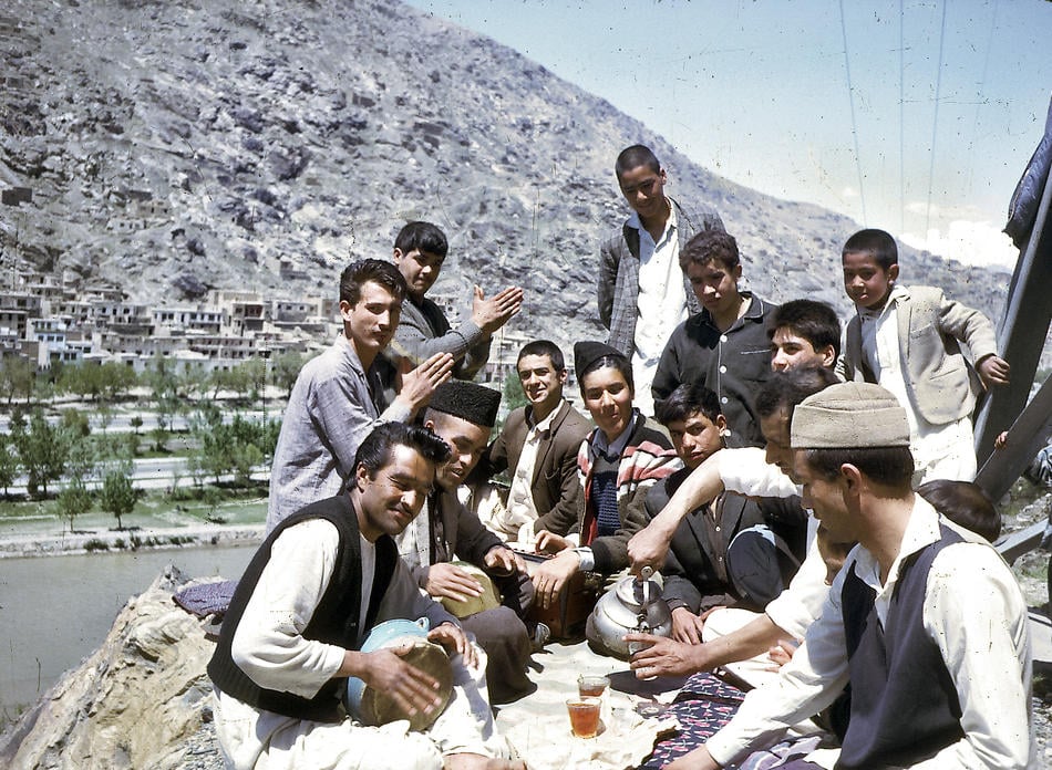 Picnic In Afghanistan In The 1960s