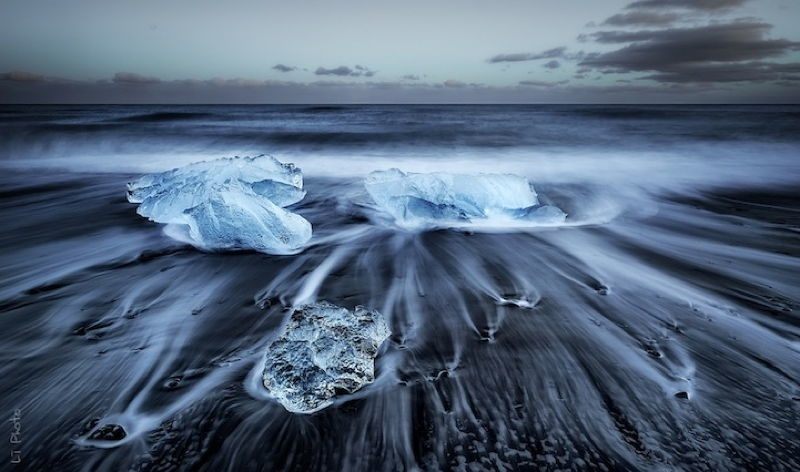 Turquoise Icebergs 1