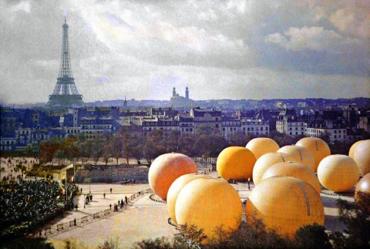 Early 20th Century Paris Jardin