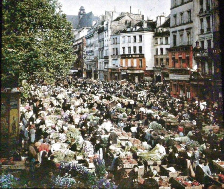 Early 20th Century Paris Rambuteau