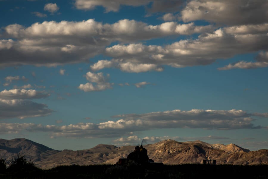 Fly Geyser From A Distance