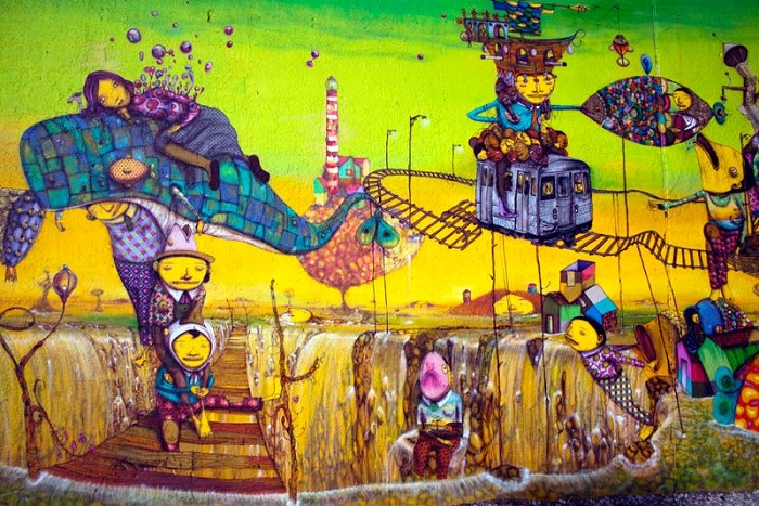 Lime Mural