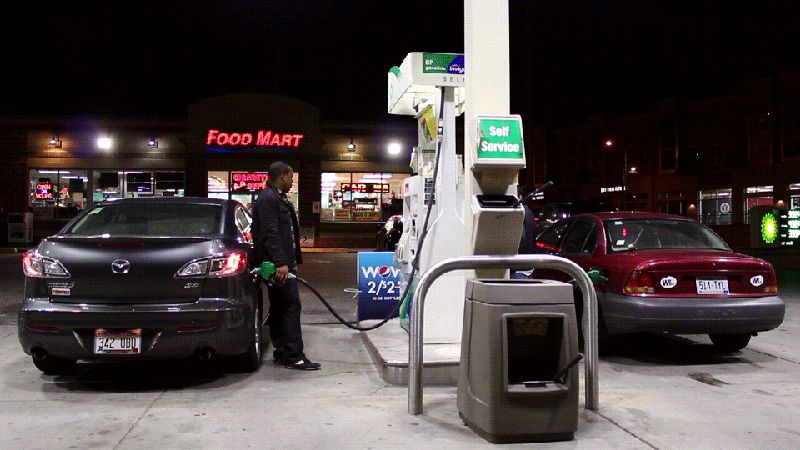 Pumping Gas Cinemagraph