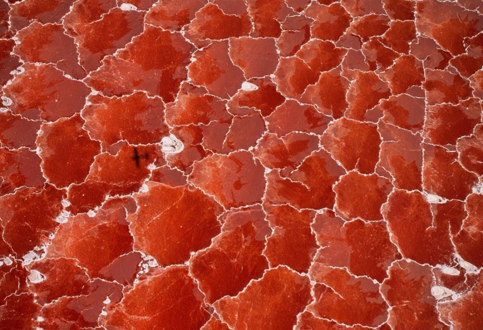 Lake Natron in Tanzania