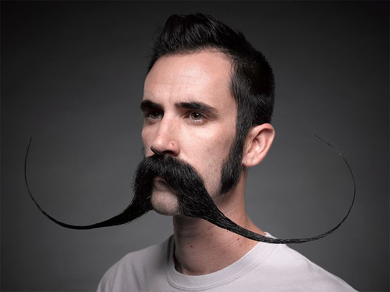 Beard Competition Mustache