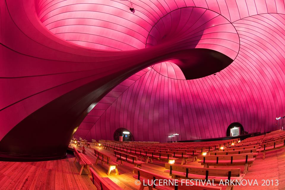 Inflatable Concert Hall Pink