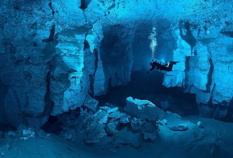 Underwater Cave Interesting Pictures