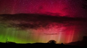 Northern Lights Over Scotland