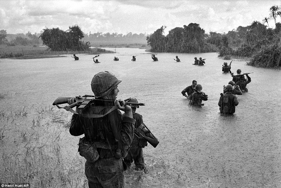 Vietnam War AP Photographers Rainy Day