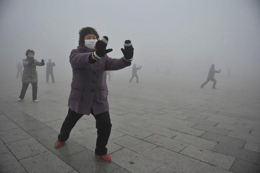 Chinese Pollution Smog