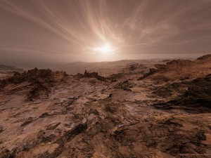 Kees Veenenbos' Amazing Mars Landscapes