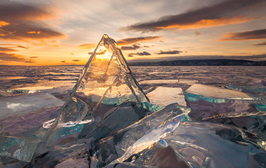 Baikal Ice Splinters