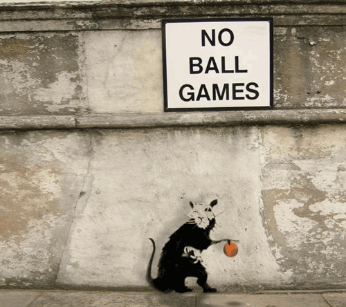 Banksy Ball Games