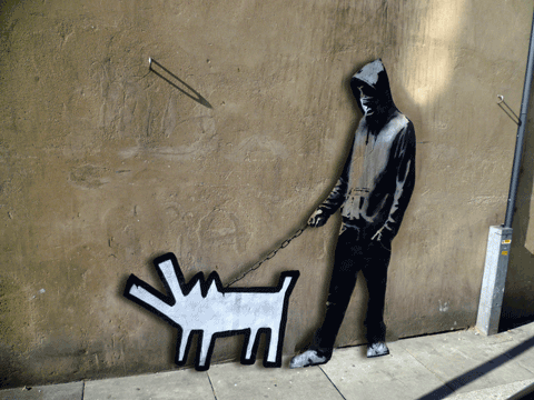 Barking Banksy