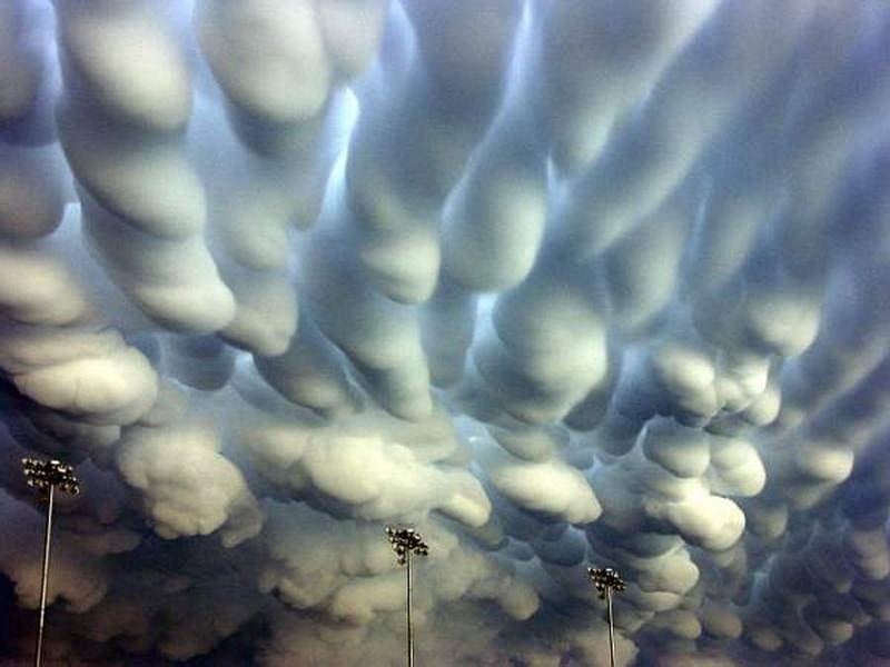 Cloud Formations Mammatus Clouds