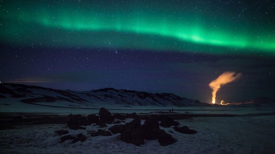 Iceland Aurora Borealis Photo