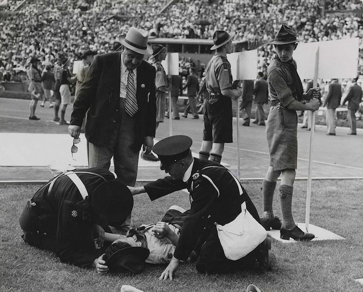 1948 Olympics Casualty