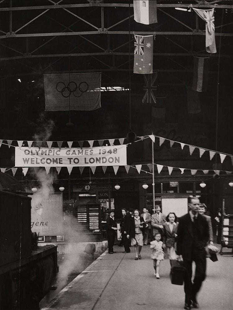 1948 Olympics Train Station