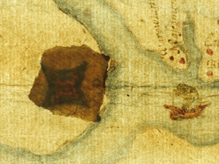 Roanoke Colony Fort Map