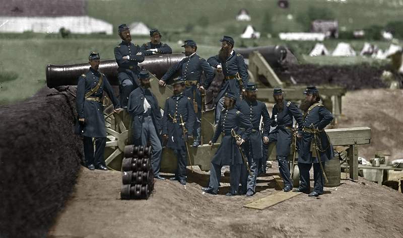 American Civil War Pictures In Color