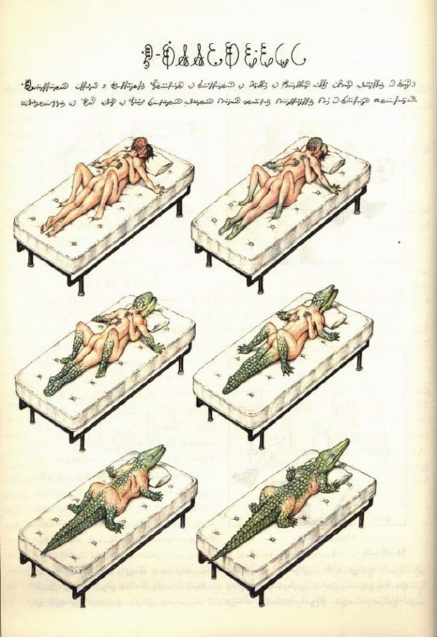 Codex Seraphinianus Alligator