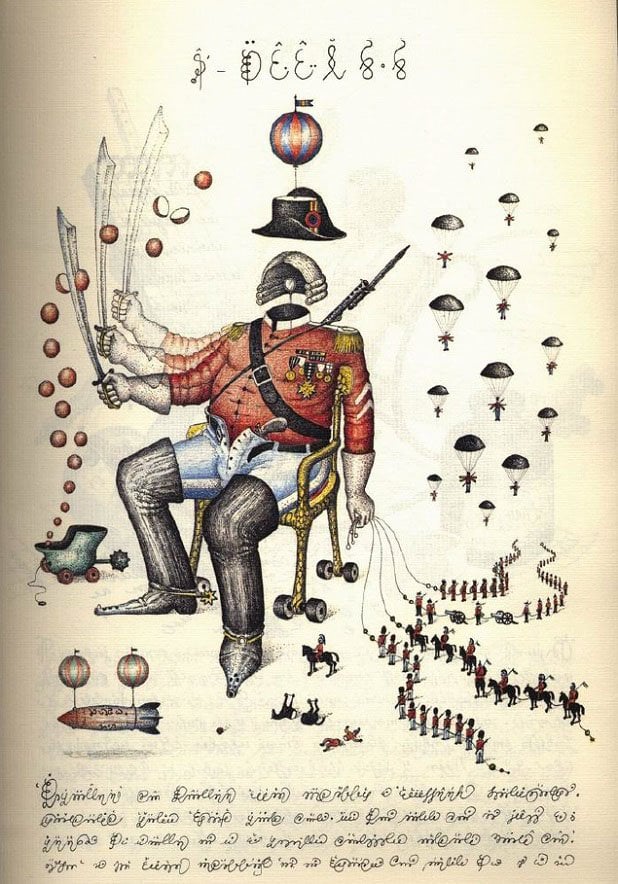 Codex seraphinianus on Craiyon