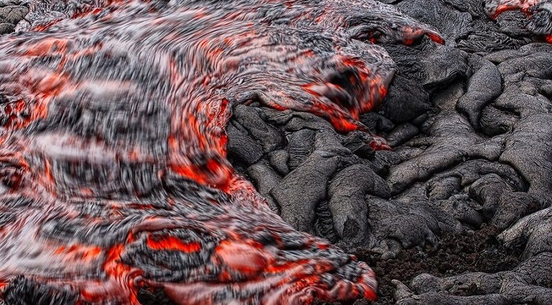 Flowing Lava