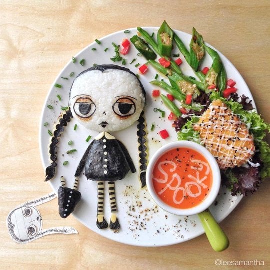 Halloween Food Addams